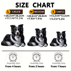 Wooden Puzzle Puppy Parrot Art Paper Box Unique Jigsaw Toy