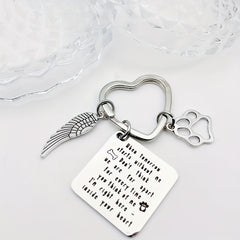 Pet Memorial Keychain - Heartfelt Remembrance Gift