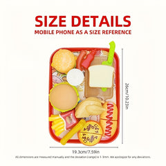 Kids Fast Food Kitchen Playset