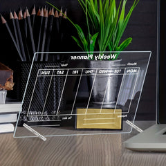 Acrylic Weekly Planner Message Board