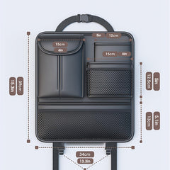 Car Seat Back Storage Bag Multifunctional Storage Box Car Interior Bag