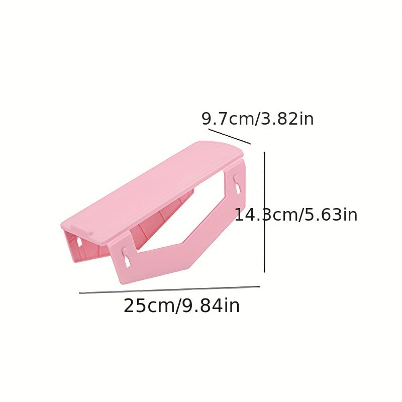1pc Shoe Slot Organizer Folding Shoe Rack Shoe Cabinet Shoe Storage Rack