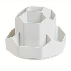 360 Rotating Cosmetic Organizer Box Makeup Brush Case Holder Lipstick Holder