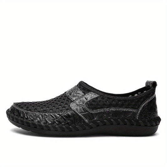 Men's Mesh Slip On Loafers - Outdoor Hiking Shoes