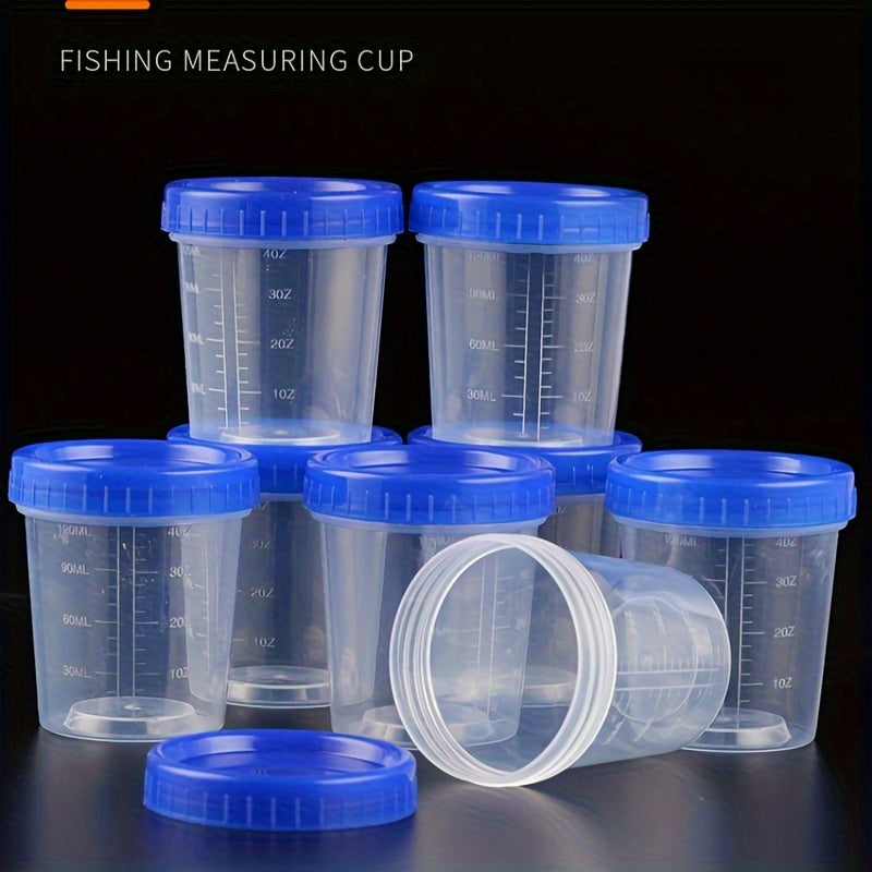Fishing Bait Measuring Cup 120ml Plastic Scale Cup