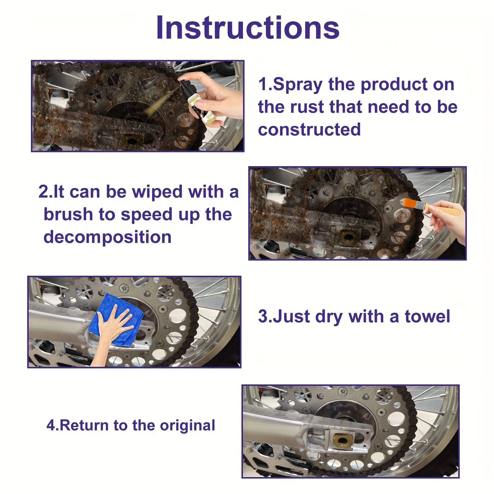 Car Rust Remover Lubricant Screw Relaxer
