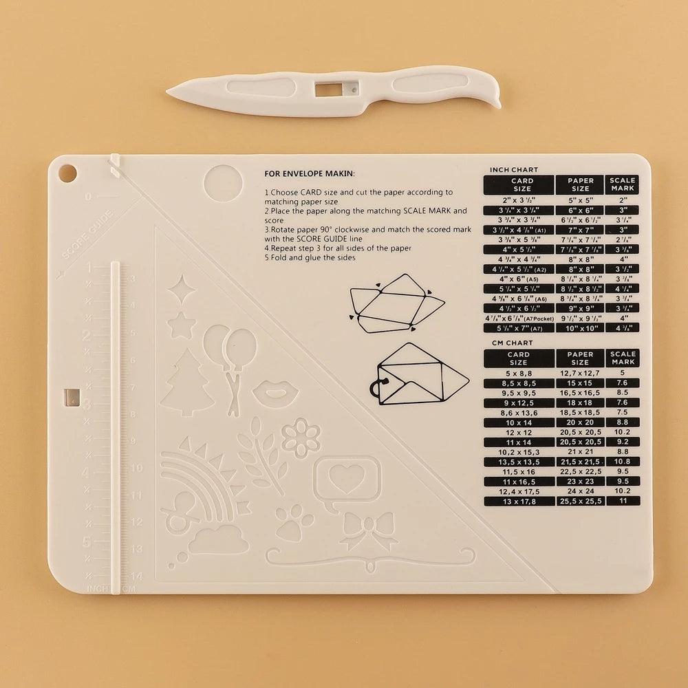 Mini Score Board and Envelope Maker - DIY Craft Tool