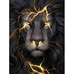 Animal Lion Full Diamond Painting Cross Stitch Kit