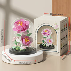 Sunflower Building Blocks Set ABS Plastic Interlocking Bricks