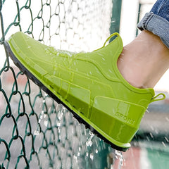 Men's Waterproof Rain Boots Wear-resistant Non-slip Outdoor Shoes