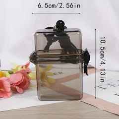 Outdoor Waterproof Storage Box for Keys Money Plastic Case