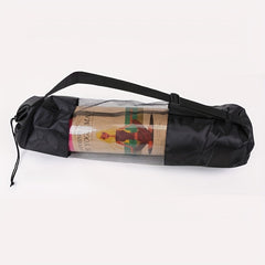 4pcs Adjustable Yoga Mat Drawstring Bag with Mesh Pocket