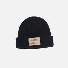 Vintage Woolen Beanie Hat Women's Cap Autumn Winter Cold Cap