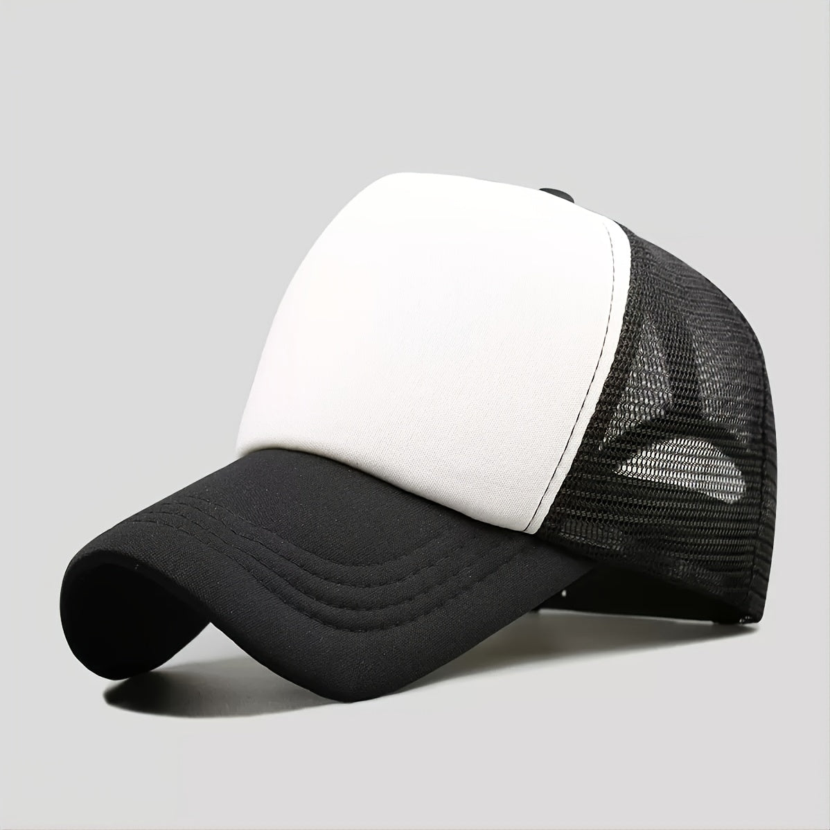 High Mesh Trucker Baseball Cap Snapback Hat