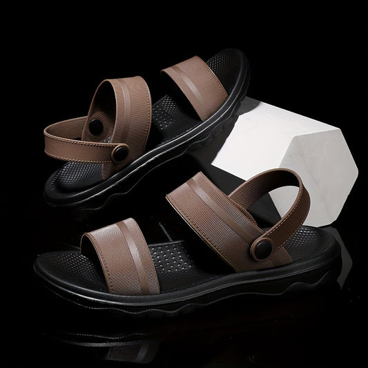 Men's Lightweight Non Slip Sandals Quick Drying Comfy Beach Shoes