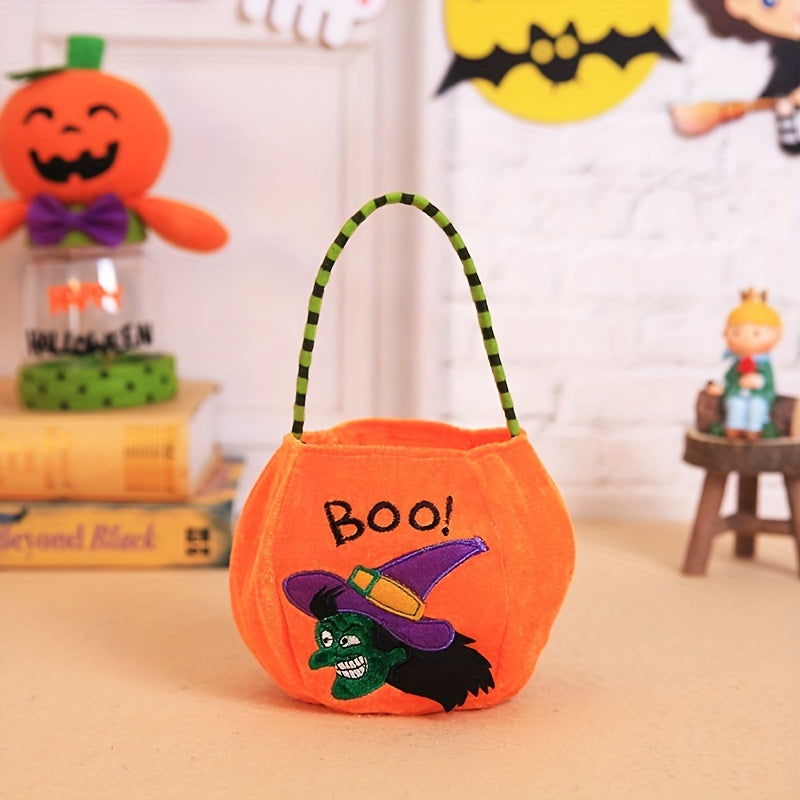 Halloween Candy Bag Decoration Cloth Bag Children's Portable Pumpkin Bag