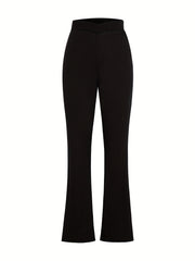  High Rise Stretch Flare Leg Pants