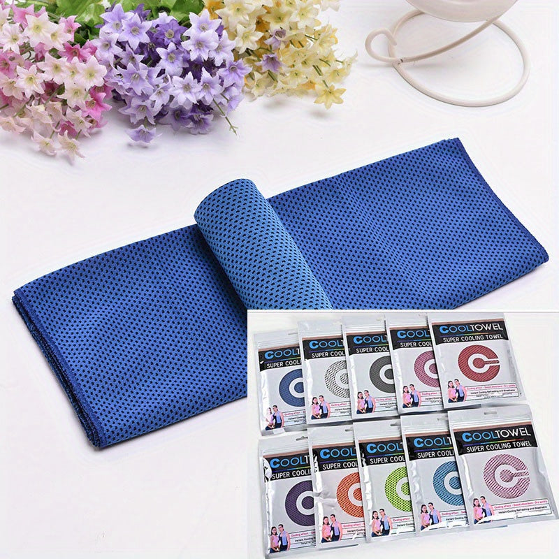 Quick Drying Cooling Sports Towel Soft Breathable Portable Gym Yoga Fitness