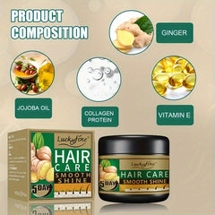 Ginger Hair Cream for Thick Hair Repair
