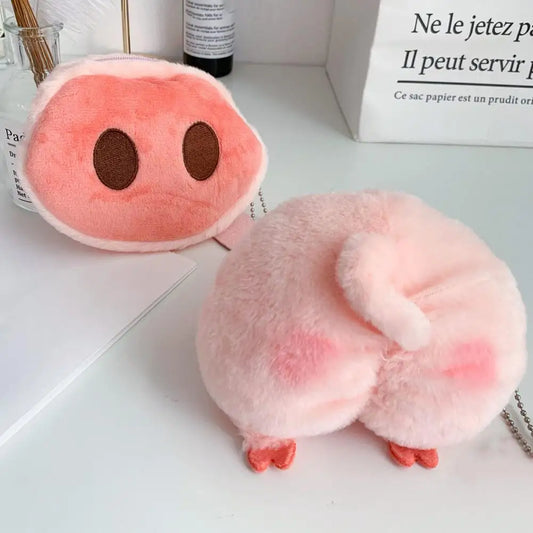 Plush Cartoon Wallet Purse for Girls