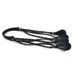 PU Leather & Chain Bag Handle for Obag Tote - Long Bag Handles