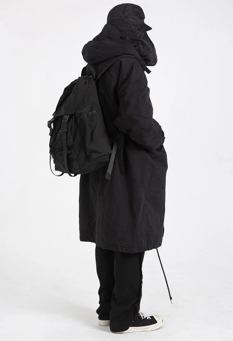 Goth Backpack Unisex Drawstring Bag Knight Bag
