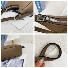 grace Retro PU Leather Women's Shopping Bag Handbags Shoulder Underarm Bag
