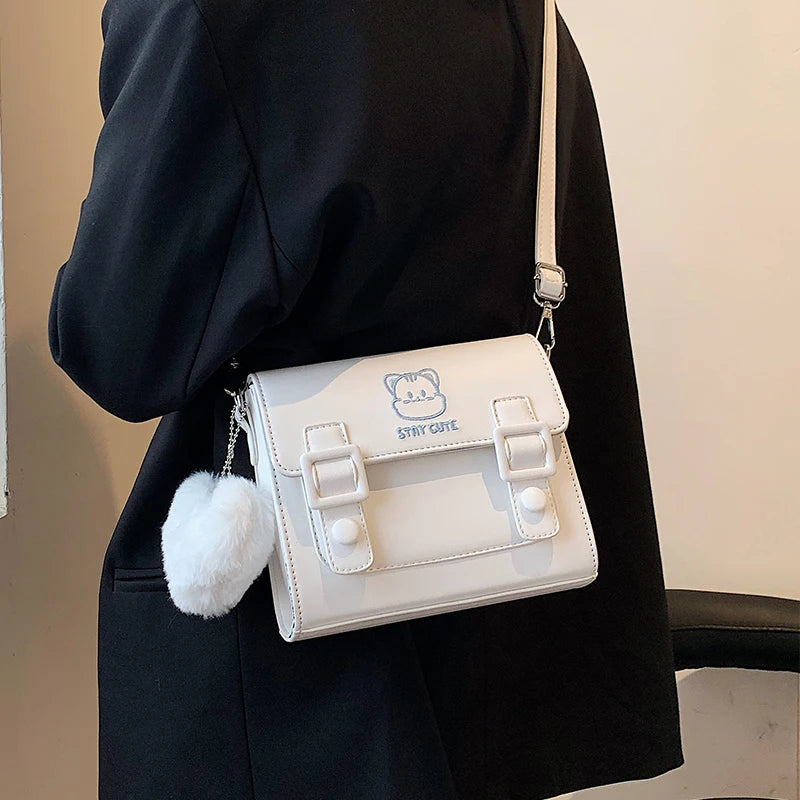 Women's Handbag Purse, Textured Messenger Bag