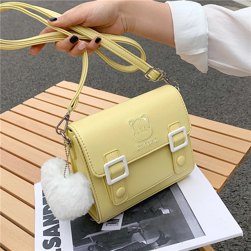 Women's Handbag Purse, Textured Messenger Bag