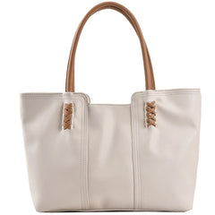 High-end Women's Portable Tote Bag Soft Leather All-match Commuter Bag