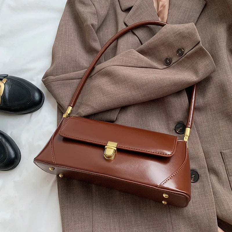 Retro Crossbody Bag Shoulder Bag with Pockets