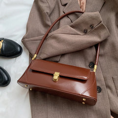 Retro Crossbody Bag Shoulder Bag with Pockets