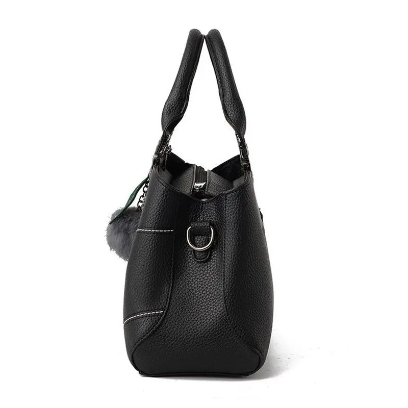 Women Clutch Crossbody Shoulder Bag Geometric Plush Handbag KL570