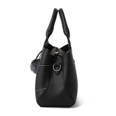 Women Clutch Crossbody Shoulder Bag Geometric Plush Handbag KL570