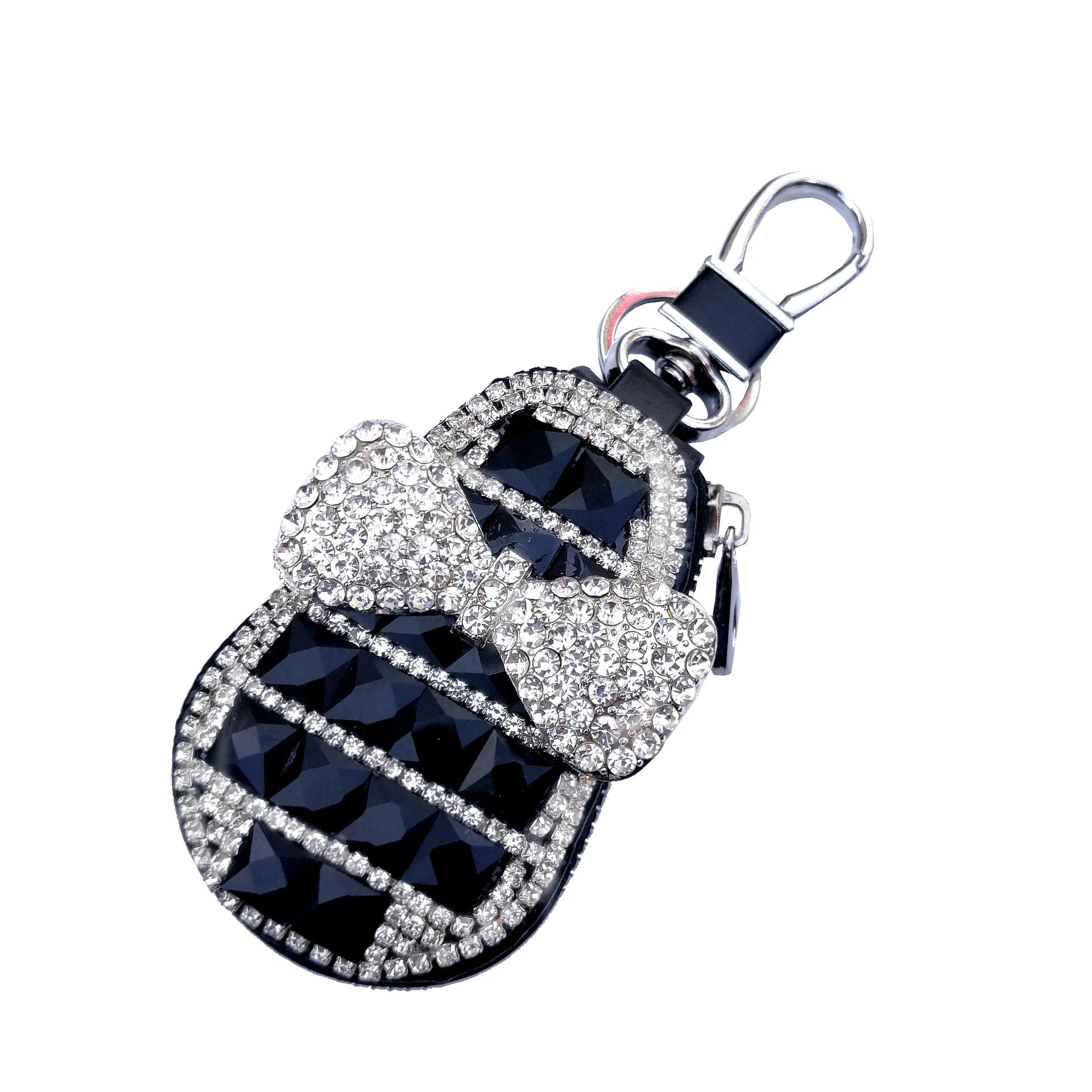 Women's Diamond Car Key Cover - Housekeeper Keychains for Bags