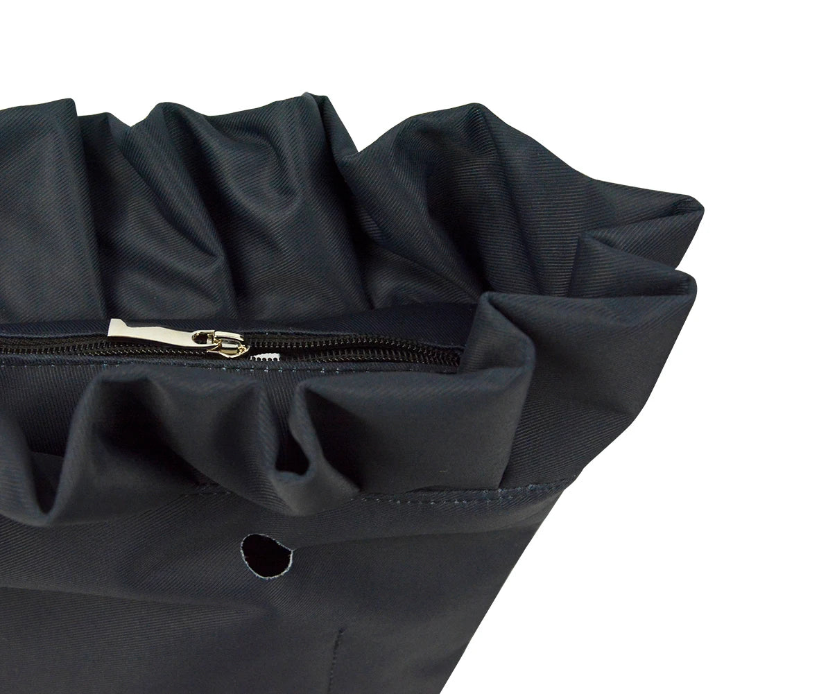 Frill Pleat Waterproof Inner Lining Zipper Pocket for Classic Mini O Bag
