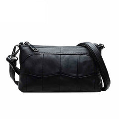 Small Soft Leather Clutch Bag for Women