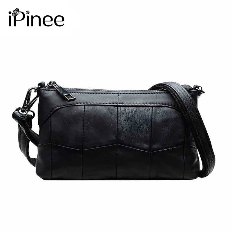 Small Soft Leather Clutch Bag for Women