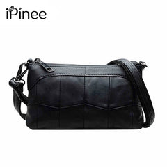 Small Leather Clutch Bag Women Cross Body Handbag