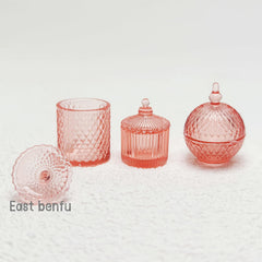 Mini Candy Jars Decorative Dollhouse Set