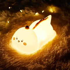 Silicone Night Light Little Dinosaur Muti color Christmas Birthday Gift