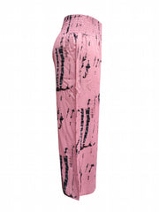  Tie Dye Wide Leg Boho Pants