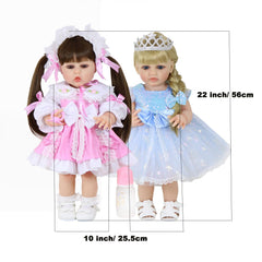 55 88 Cm Full Plastic Princess Rapunzel Doll with Accessories