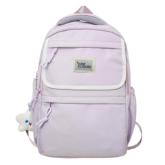 Large Capacity Zipper Backpack School Bag