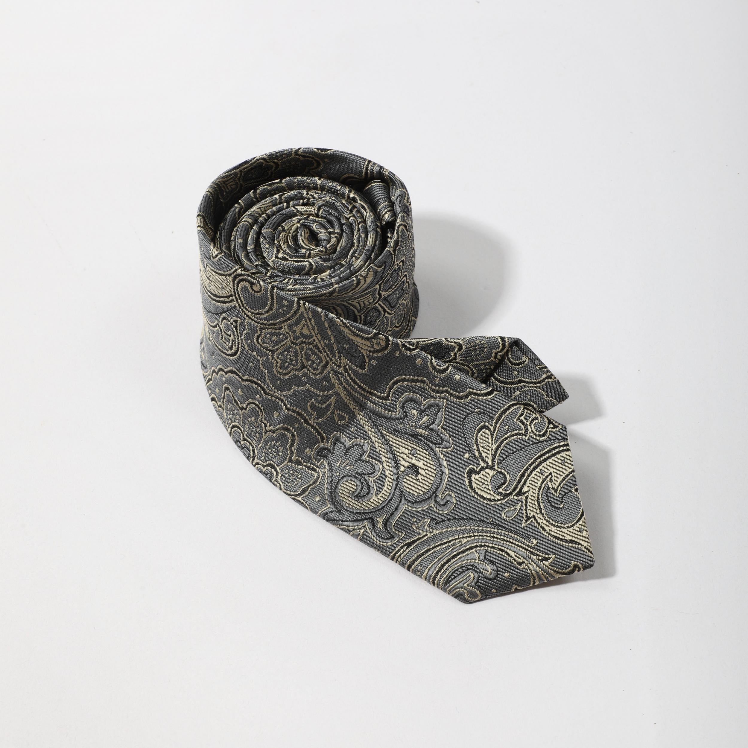 Men's Neckties Floral Jacquard Necktie Business Wedding Party Necktie