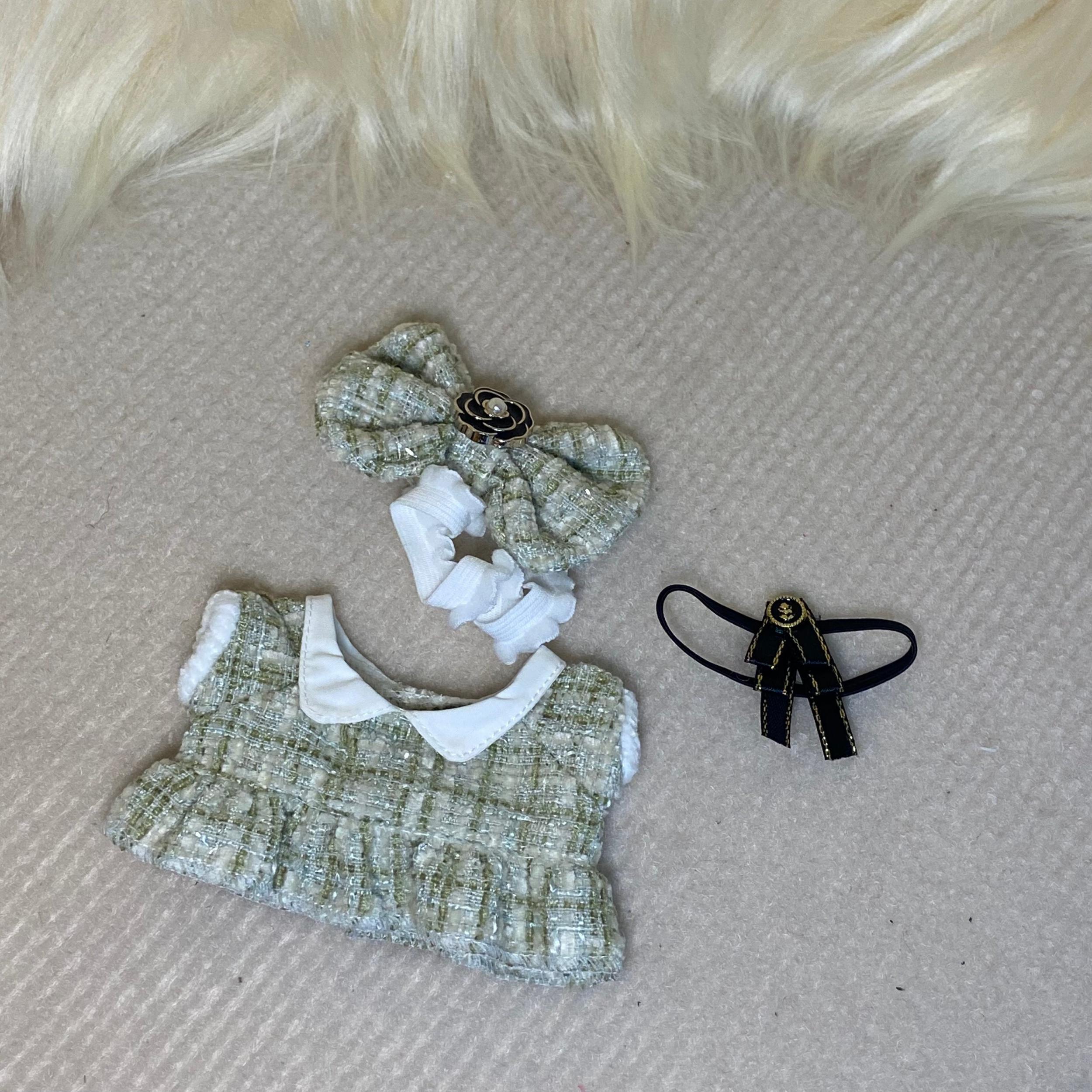 Plaid Doll Clothes Set, Fits Doll, Doll Not Included
