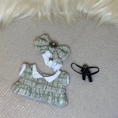 Plaid Doll Clothes Set, Fits Doll, Doll Not Included