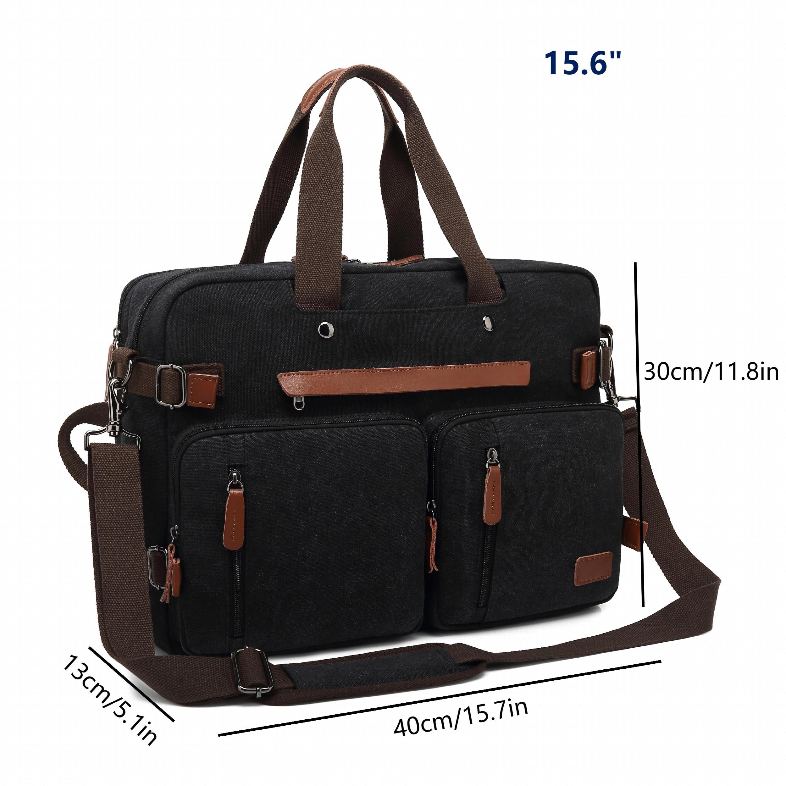 Convertible Laptop Bag 43 94 Cm Messenger Shoulder Backpack Briefcase