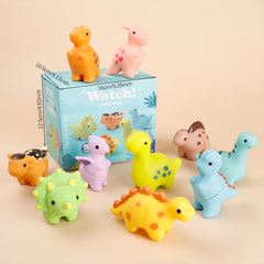 Soft Silicone Dinosaur Puzzle Matching Toy