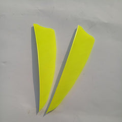 50pcs 7 Shield Cut Archery Fletches Arrow Feathers